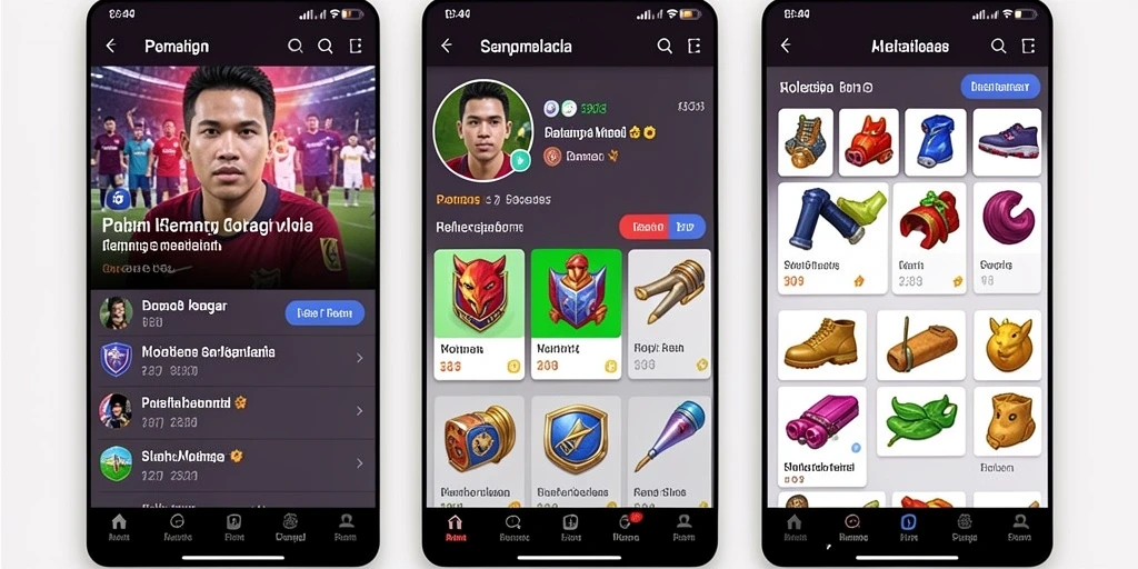Tangkapan layar menunjukkan aksi seru dalam permainan.