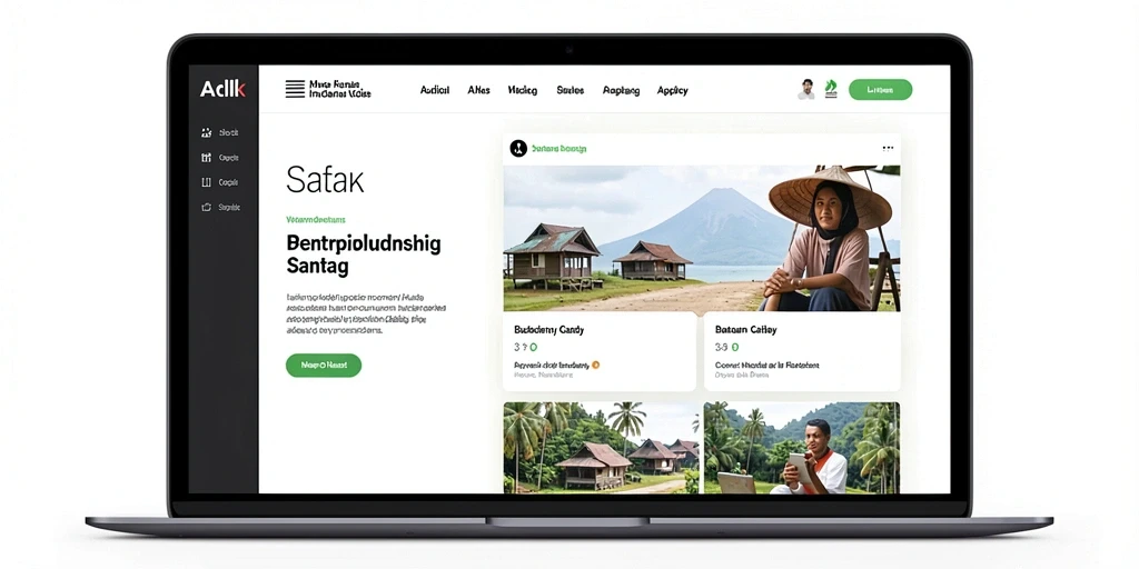 Tampilan antarmuka pengguna yang menarik dan mudah digunakan.