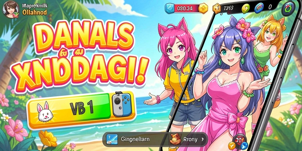 Tangkapan layar pertama menunjukkan karakter utama dalam aksi.