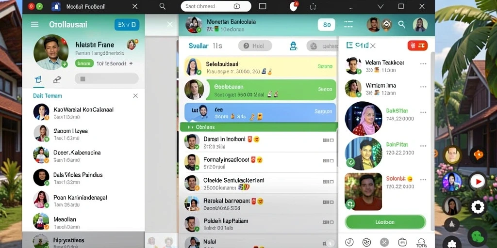 Tampilan awal yang menarik dan mudah dinavigasi.