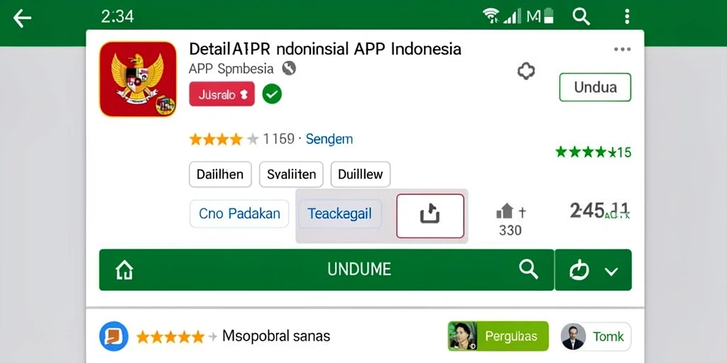 Tampilan antarmuka modern dan menarik.