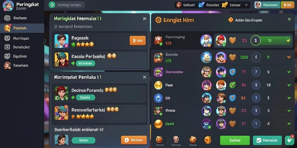Screenshot menampilkan karakter utama dalam aksi.