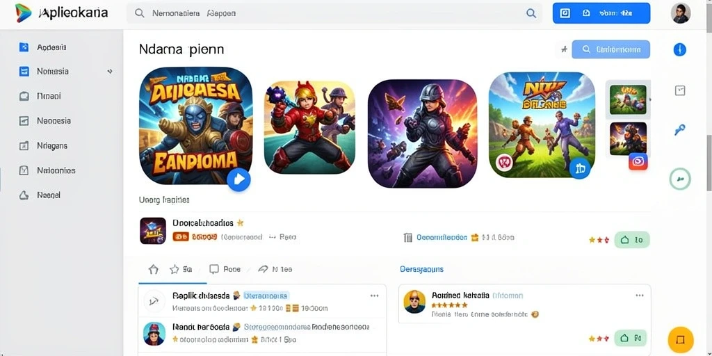 Tampilan awal yang menarik dan ramah pengguna.