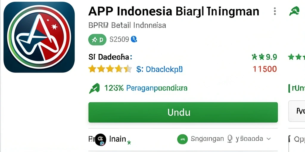 Tampilan antarmuka yang intuitif dan mudah dipahami.