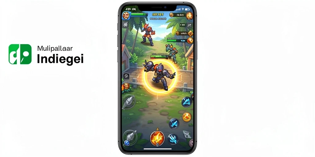 Tampilan awal game yang menarik dan mudah dinavigasi.