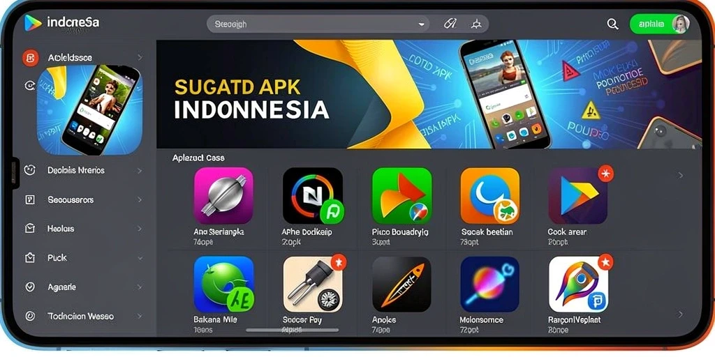 Tampilan awal aplikasi RSNVIP6 yang menarik.