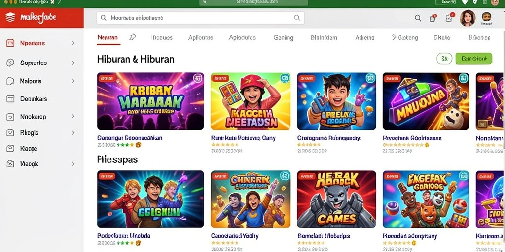 Tampilan antarmuka yang menarik dan mudah dinavigasi.