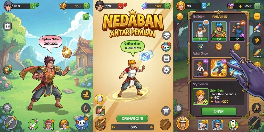 Tampilan grafis yang menakjubkan dalam SUPERWD666.