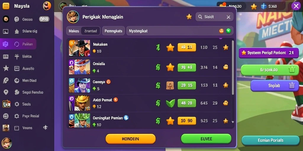 Tampilan antarmuka yang menarik dan mudah dipahami.
